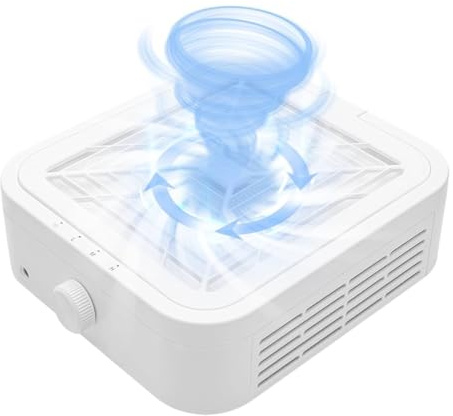 Bdit accessori Professionale Aspiratore per Unghie: Aspirapolvere Unghie da 12000 giri/min per Unghie, Potente Filtro Aspiratore Unghie, Aspirapolvere Professionale per Centri Estetici e Casa.