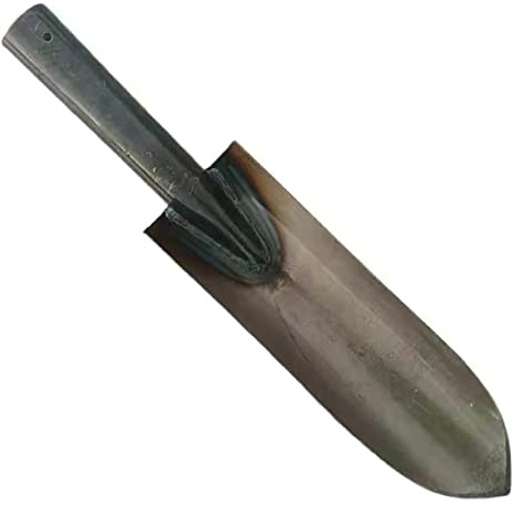 Toddmomy Pala De Jardín De Metal Alargada para Cultivo y Excavación Exteriores, Herramienta Pequeña para Desyerbar y Preparar Suelo Huertos y Patios