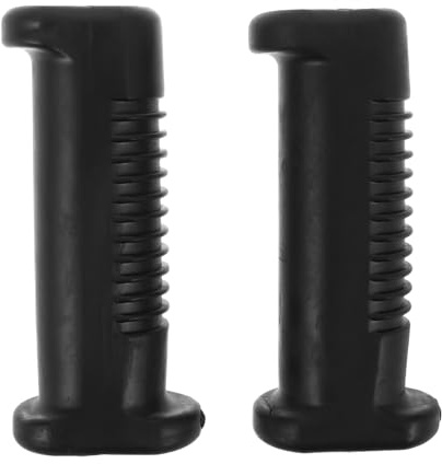 Homoyoyo Wheelchair Handle Covers Mobility Aid Handle PVC Slip Grip Replacement Comfort Hand Grips for Transport Chair Users