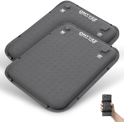 ONTYZZ Sitzkissen Selbstaufblasendes 41 x 33 x 4 cm Camping Sitzmatte Sitz Kissen Outdoor Faltbar Kissen Aufblasbar für Wandern Picknick