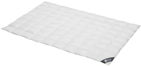 Spessarttraum Daunendecke 135x200 cm Sommer extra leicht | 100% Daunen | 240g Füllgewicht | Allergiker geeignet (Nomite) | Oeko-TEX | Made in Germany