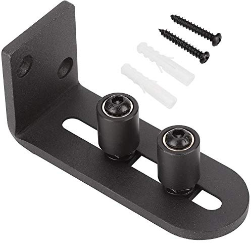 Guida a pavimento scorrevole regolabile Porta in acciaio al carbonio Porta hardware Guide dei rulli a rulli Accessori per porte scorrevoli(2#)