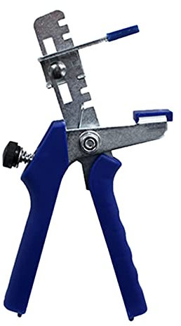 Karl Dahm Alicates para sistema de nivelación de cuñas de azulejos – Construcción de metal resistente I Alicates de metal para nivelar las cuñas de azulejos del sistema de nivelación de azulejos Karl