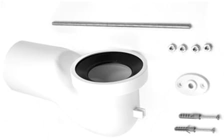Curva Tecnica per WC Ø 110 + Kit Staffa - Pz 1