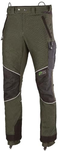 PSS Arbeitshose X-Treme Work ohne Membran Grün/Schwarz Größe 98 schlank und