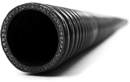 NovaNox® Superflex Silikonschlauch Drahteinlage Ø 13mm bis 54mm Größe wählbar, Innendurchmesser:Ø 30 mm, Farbe:Schwarz