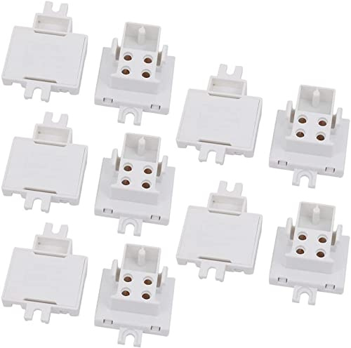 XYWHPGV 10 Stück G10Q-F34D AC 500V 2A Lampenfassung Sockel Leuchtstoffröhre Lampenfassung(f42bc 9c182 04fe2 76996 c85f0 a2ca9