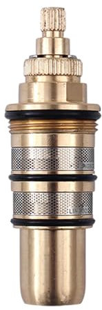 Sharplace Cartouche Thermostatique de Douche à Noyau Thermostatique, Cartouche Mitigeurrobinet de Lavabo en Laiton Facile à Installer, Cartouche Thermostatique de Blanchisserie, H-10