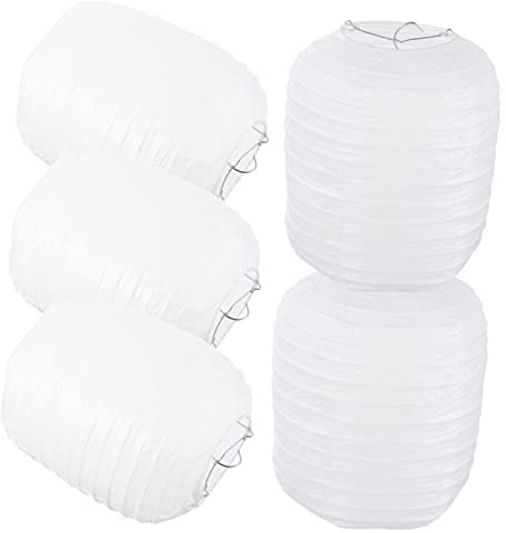 KITANDOVE 5 Stück Faltbare Papierlaterne Hängende Laternen Party Hochzeit Dekoration Einfach Aufbewahren