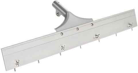 Pin Leveller for Levelling Compound 60CM Screed Rake Adjustable up to 7 MM Height Flooring Tools with 7 Adjustable Pins Professional Pin Leveller Suit for Liquid Screeds,Levelling Compounds and others