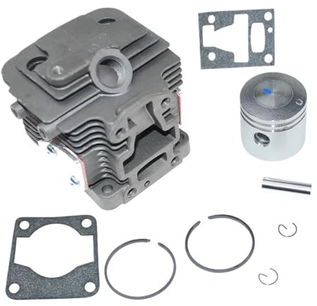 CVAADV Kit de pistón de cilindro compatible con cortasetos Kawasaki TJ23V TJ023V