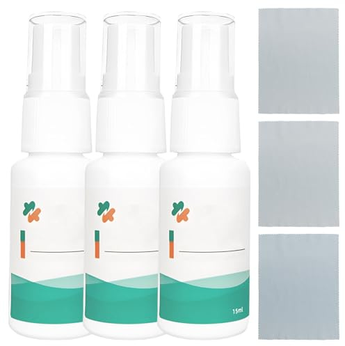 3 Frascos Vendaje Quita Pegamento Adecuado para Eliminar Pegamento Pegajoso Como Yeso, Vendas, Gasas Usar Con una Toalla （15ml）