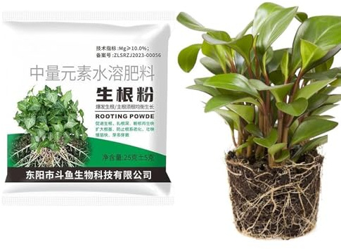 Polvere per la Radicazione delle Piante - Fertilizzante Per Le Talee Da Giardino Per La Radicazione - Polvere Radicante Per Le Piante | per Giardino Agricoltura Alberi da Frutto Patio Prato Terreno Pi