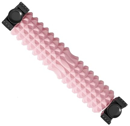 Yoga Rolle - 58 Zentimeter Langes Massagegerät Mit Rutschschutz - Pilates Faszienrolle - Für Frauen Und Männer, Für Körpererholung, Für Training, Für Schlaf, Für