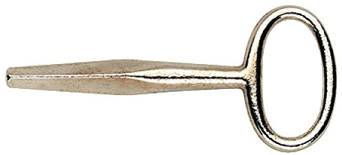 Juva Clé à mandrin extérieure 9-6 mm H8900 - Clé carrée pour serrure à simple cliquet - Clé de fenêtre en fer nickelé - Clé de nouvelle construction - Clé de construction - Outil de réglage de fenêtre