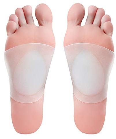 salefun Gel Arch Support Sleeves, Arch Support Gel Pads für Plantar Fasciitis, Plattfüße, hohe oder gefallene Bögen, Fuß und Fersenschmerzlinderung reduzieren