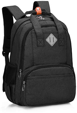 HOPYOCK-Schulrucksäcke für Jungen Mädchen Kinder, Multi-Tasche Kinderrucksäcke mit Reflektierendem Entwurf, Länge Jungen Mädchen Büchertaschen Grundschule oder Gymnasium für Alter 6-18