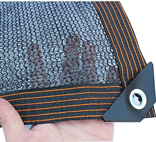 LLPEIJIE026 Garten Schattierungsnetz Schattiernetz,4-poliges Schattennetz,60% -70% UV-Beständiges,mit Ösen,für Garten/Pflanze/Gewächshaus/Scheune/Außen/Hof/Dach,anpassbare Größe (3x4m/9.8x13.1ft)