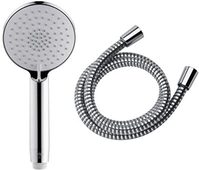 Mira Showers Zest Universal 90mm Single Spray Shower Head - Chrome