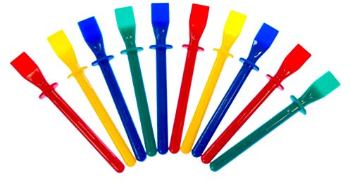 Major Brushes Multi-Colour Plastic Glue Spreaders - Pack of 50