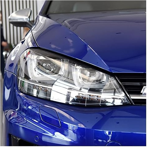 ALaaaaL Transparente Maske Für Autoscheinwerfer Für VW Golf 7 MK7 GTI 2014 2015 2016 2017,Auto Front Scheinwerfer Shell Abdeckung Lampenschirm Autoteile,B-Right