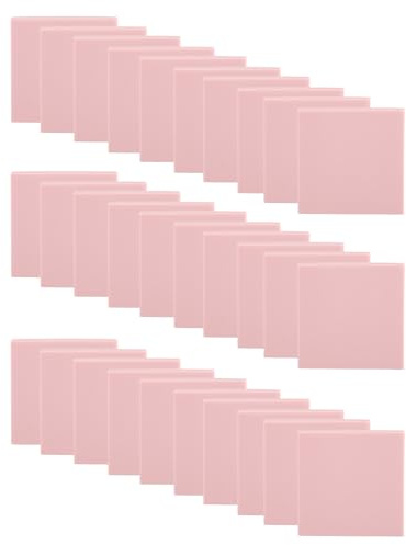 Buachois 30 Pezzi Blocchi Gomma per Intaglio Timbri Fai da Te Morbidi Colorati per Artigianato Creativo e Scrapbooking Forniture Artistiche con Forme Rettangolari Multiuso
