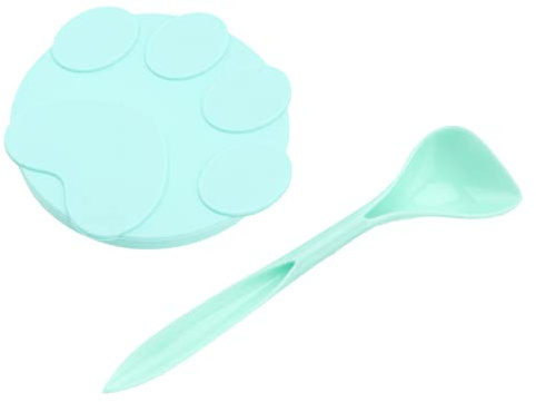 GALPADA Silicone Can Covers for Pet Can Lids Pet Food Spoon Feeding Spoon for Cat Food and Dog Reusable Lid