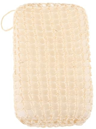Artibetter Cepillo Exfoliante Corporal de Sisal Beige para Ducha, Cómodo y Agradable, Adecuado para Adultos y Niños, Limpieza Profunda y Cuidado Piel