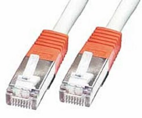 Lindy 0.5m Crossover CAT5e FTP Cable cavo di rete 0,5 m Grigio