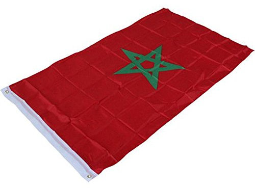 Flagge Fahne,COLORFUL Marokko-Flagge Banner