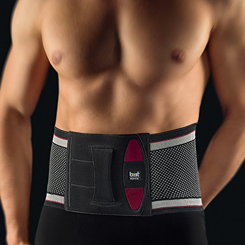 BORT select Rückenbandage mit Pelotte 3 schwarz