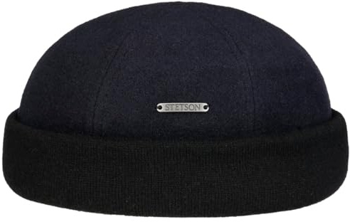 Stetson Sparr Dockercap Umschlagmütze Made in EU Damen und Herren Herbst Winter