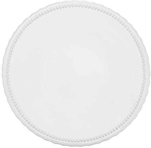 RBV Birkmann 443648 - Piatto per torta vintage, diametro di 25 cm, in ceramica, colore: bianco