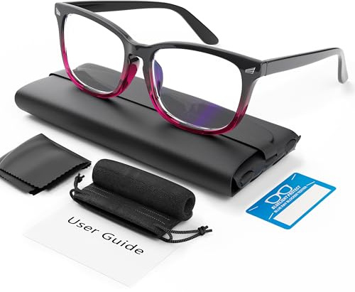 COOLOO Blue Light Blocking Glasses, Anti Glare Gaming Computer Glasses