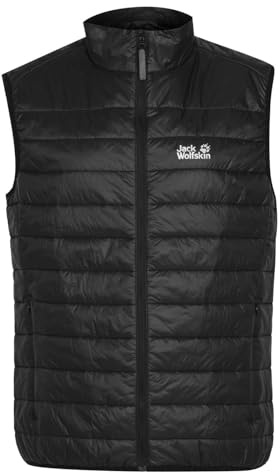 Jack Wolfskin Herren JWP VEST M Herren, Schwarz, M EU