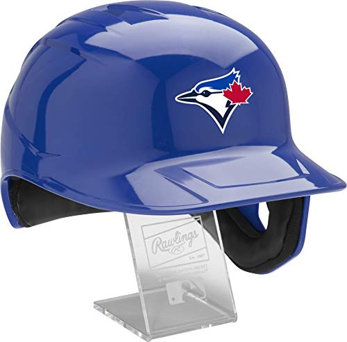 Rawlings MLBMR-TOR Casque de Baseball pour Hommes, Bleu/Rouge, Sénior