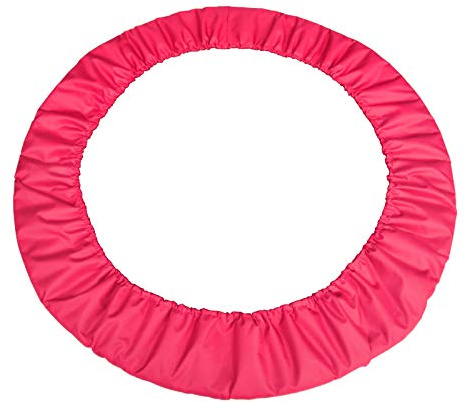 APJJ Trampolin Randabdeckung Ø81cm/91Cm/96Cm/101Cm/114Cm/122Cm/127Cm/137Cm/152Cm Federabdeckung Randschutz Abdeckung Für Indoor Trampolin,Rose red,96cm