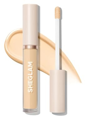 SHEGLAM 12HR Vollabdeckender Concealer matte Finish Concealer-Stick für Augenringe und dunkle Schatten-Butter Cream
