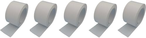 Prima 5 Rollen Trennfix Fugenband Trennstreifen selbstklebend 65mm x 50m reißfestes perfekt für den Trockenbau als Anschlussband Gipskartonplatten/als Trennung zu anderen Bauteilen