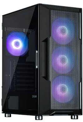 Boitier Moyen Tour ATX Zalman I3 Neo aRGB avec Panneau vitré (Noir)