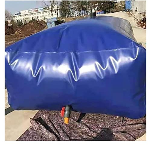 Wassersackträger/-tank für das Haus, pannensicherer Wasserbehälter für Camping, zur Viehfütterung im Winter/Bewässerung von Pflanzen (Größe: 1,2 x 0,8 x 0,35 m/330 l/87 Gal)