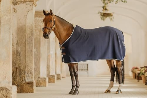 Kentucky - Abschwitzdecke Show vegan Wool Marine 145-6'6