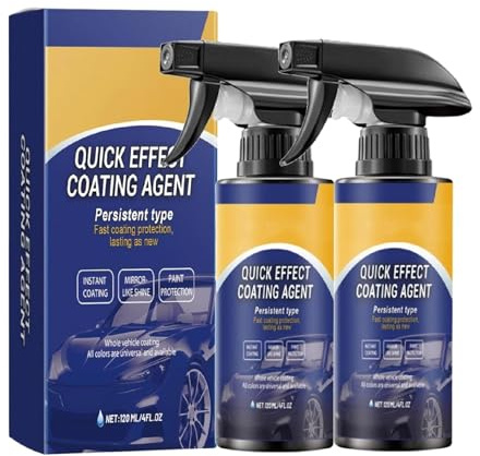 Spray rivestimento rapido per auto, spray multiuso per il rinnovo del rivestimento, multiuso per auto e moto (2 pcs)