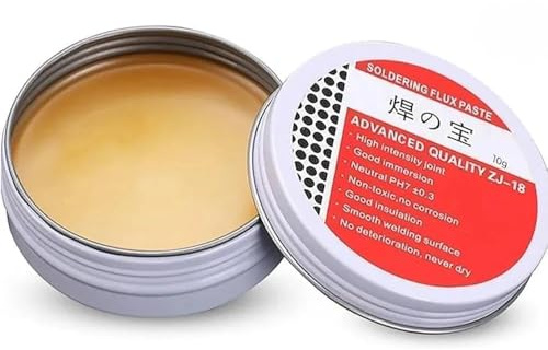 2 Stück Flussmittelpaste No-clean Lotpaste Bleifreies Flussmittel Zum Maschinellen Löten von Mobiltelefonen, Elektrogeräten, Computer-Motherboards