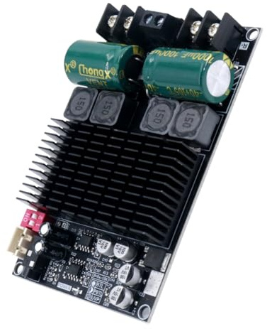 Eieenotee Dual Channel 100WX2-2001 TPA3221 Digital Amplifier Board Pure Rear Stage 200W AMP Bridged Mono Subwoofer Speaker