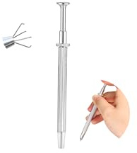 SLLAISS Piercing Ball Grabber Reacher Tool - Stainless Steel Piercing Jewellery Tools 4 Claw Holder Removal Pick Up Assistant Tool for Changing Jewellery IC Chip Electronic Components Small Parts