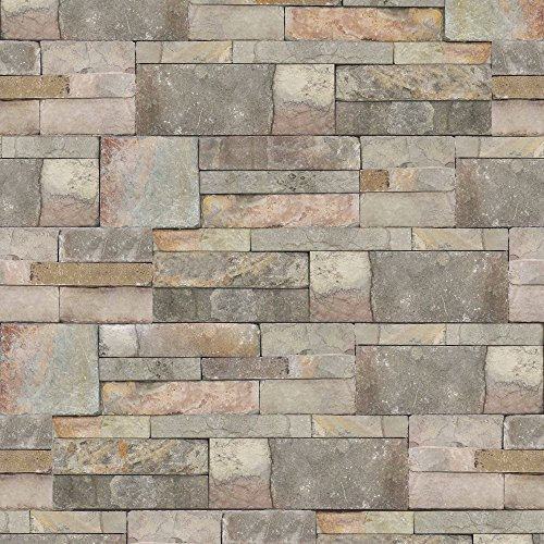 Contour Beige Sandstone Kitchen Bathroom Wallpaper