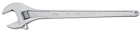 Craftsman Clé à molette réglable, tout acier, 61 cm (CMMT81627)