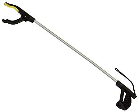 Lightweight Grab & Grip Reaching Litter Rubbish Pick Up Hand Tool Picker Long Arm Rotating Gripper (2)