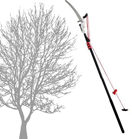 ATRNA Telescopic Pole Saw 18FT/24FT, Extendable Telescoping Landscaping Pole Saw Used for Pruning Branches and Leaves High-Altitude Fruit Tree Branch Saw-24FT